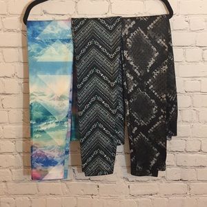 Three different pattern Leggings
